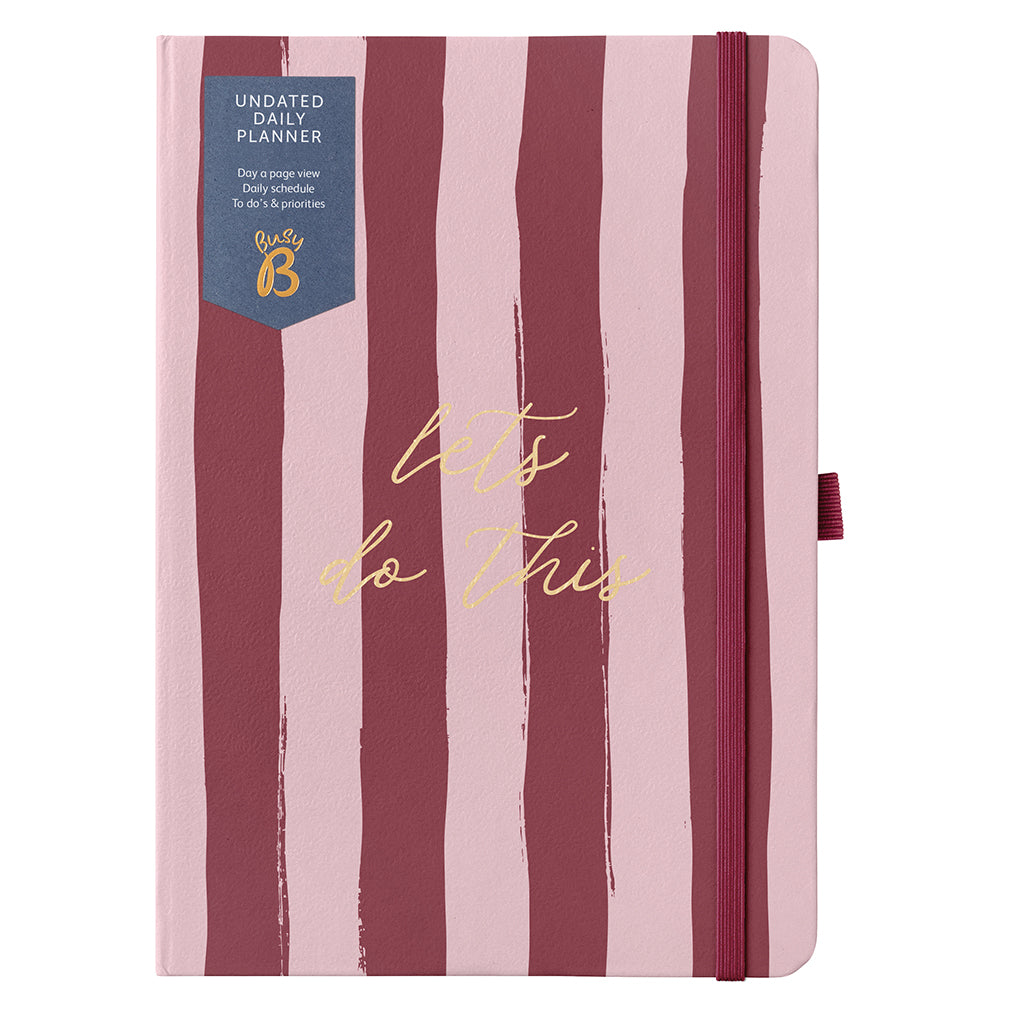 Busy B Undated Planner