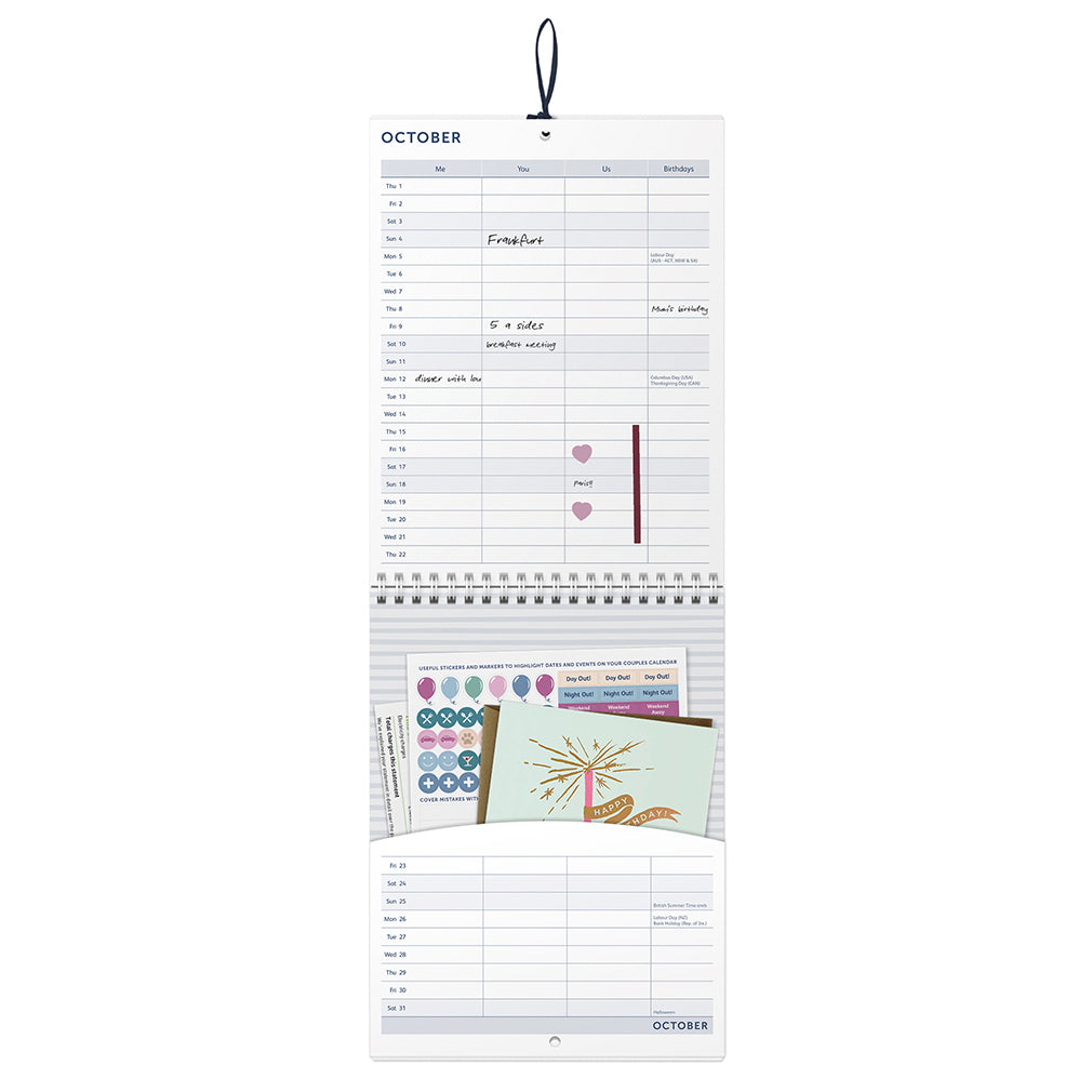 Busy B Couples Calendar