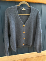 Load image into Gallery viewer, Mohair Long Sleeve Crop Cardigan
