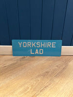 Load image into Gallery viewer, &#39;Yorkshire Lad&#39; Enamel Sign
