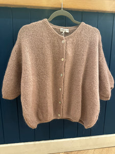 Mohair Cropped Cardigan