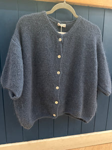 Mohair Cropped Cardigan
