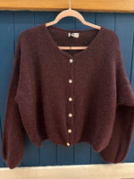 Load image into Gallery viewer, Mohair Long Sleeve Crop Cardigan
