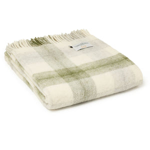 Wool Blanket - Meadow Check