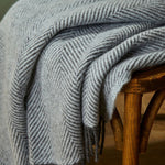 Load image into Gallery viewer, Wool Blanket - Herringbone
