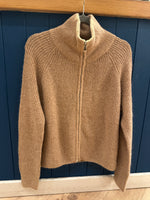 Load image into Gallery viewer, Zip Up Collared Mohair Jacket

