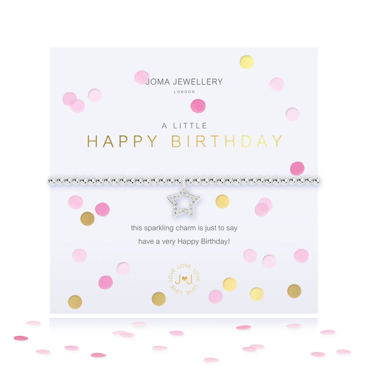 Joma Jewellery 'A Little' Happy Birthday