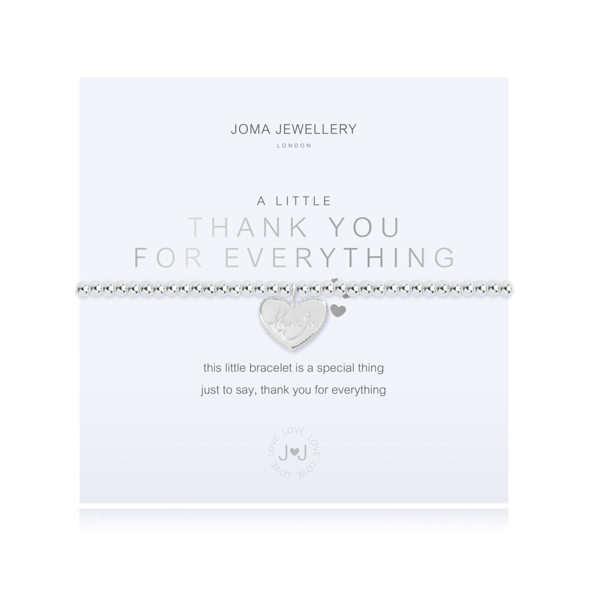 Joma Jewellery 'A Little' Thank You