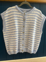 Load image into Gallery viewer, Alpaca Stripe Button Vest
