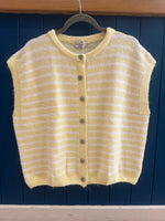Load image into Gallery viewer, Alpaca Stripe Button Vest
