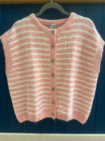 Load image into Gallery viewer, Alpaca Stripe Button Vest
