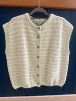 Load image into Gallery viewer, Alpaca Stripe Button Vest
