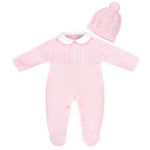 Load image into Gallery viewer, Baby Knitted Romper &amp; Hat
