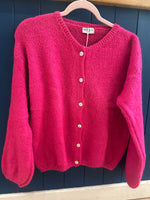Load image into Gallery viewer, Mohair Long Sleeve Crop Cardigan
