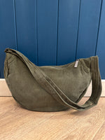 Load image into Gallery viewer, Corduroy Half Moon Bag
