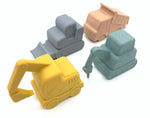 Load image into Gallery viewer, Silicone Bath Toy Set - Vehicles
