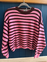 Load image into Gallery viewer, Long Sleeve Alpaca Stripe Jumper

