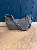 Load image into Gallery viewer, Corduroy Half Moon Bag
