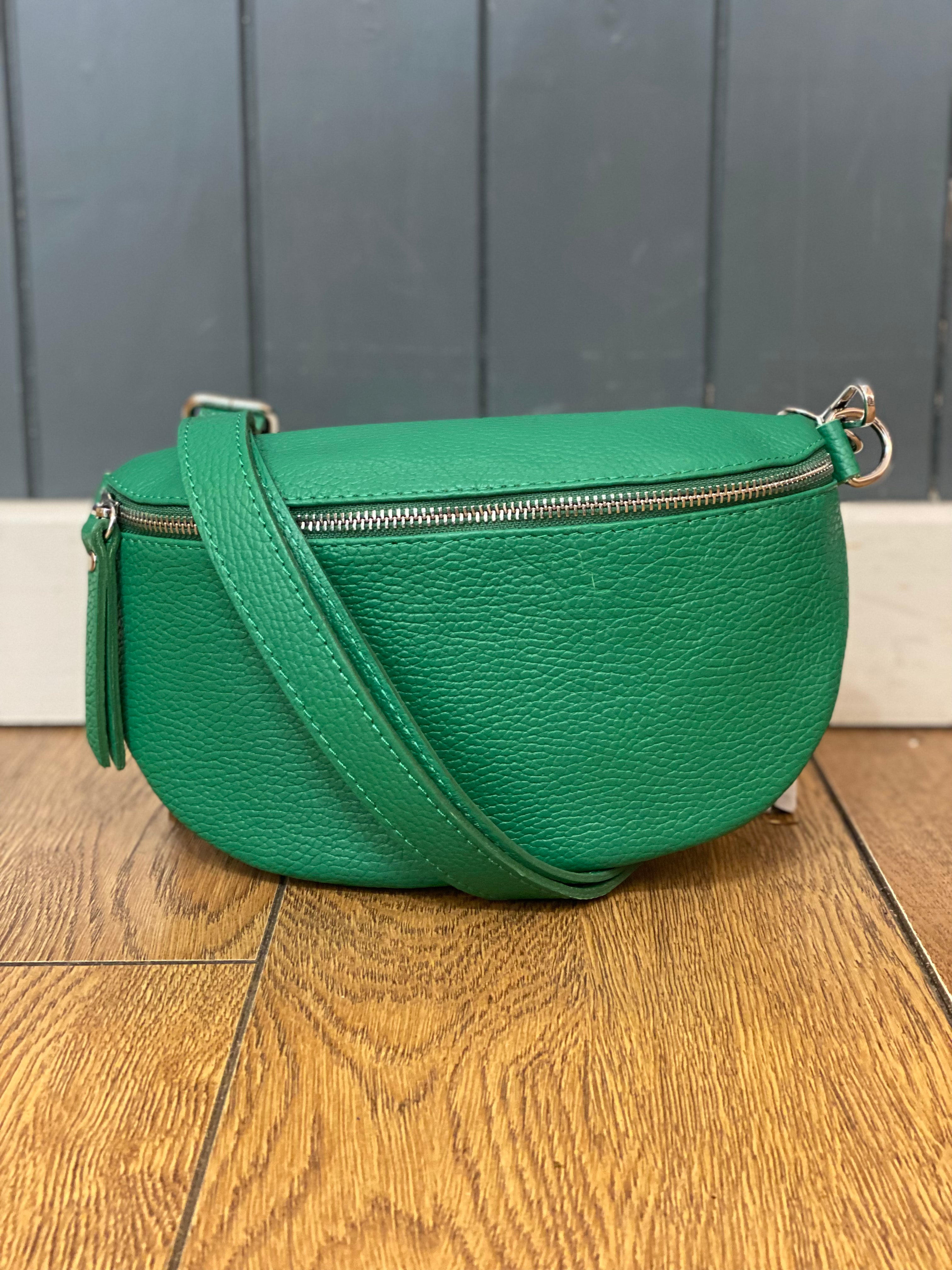 Leather Waist Crossbody Bag