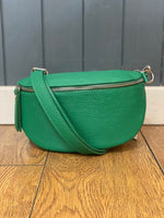 Load image into Gallery viewer, Leather Waist Crossbody Bag
