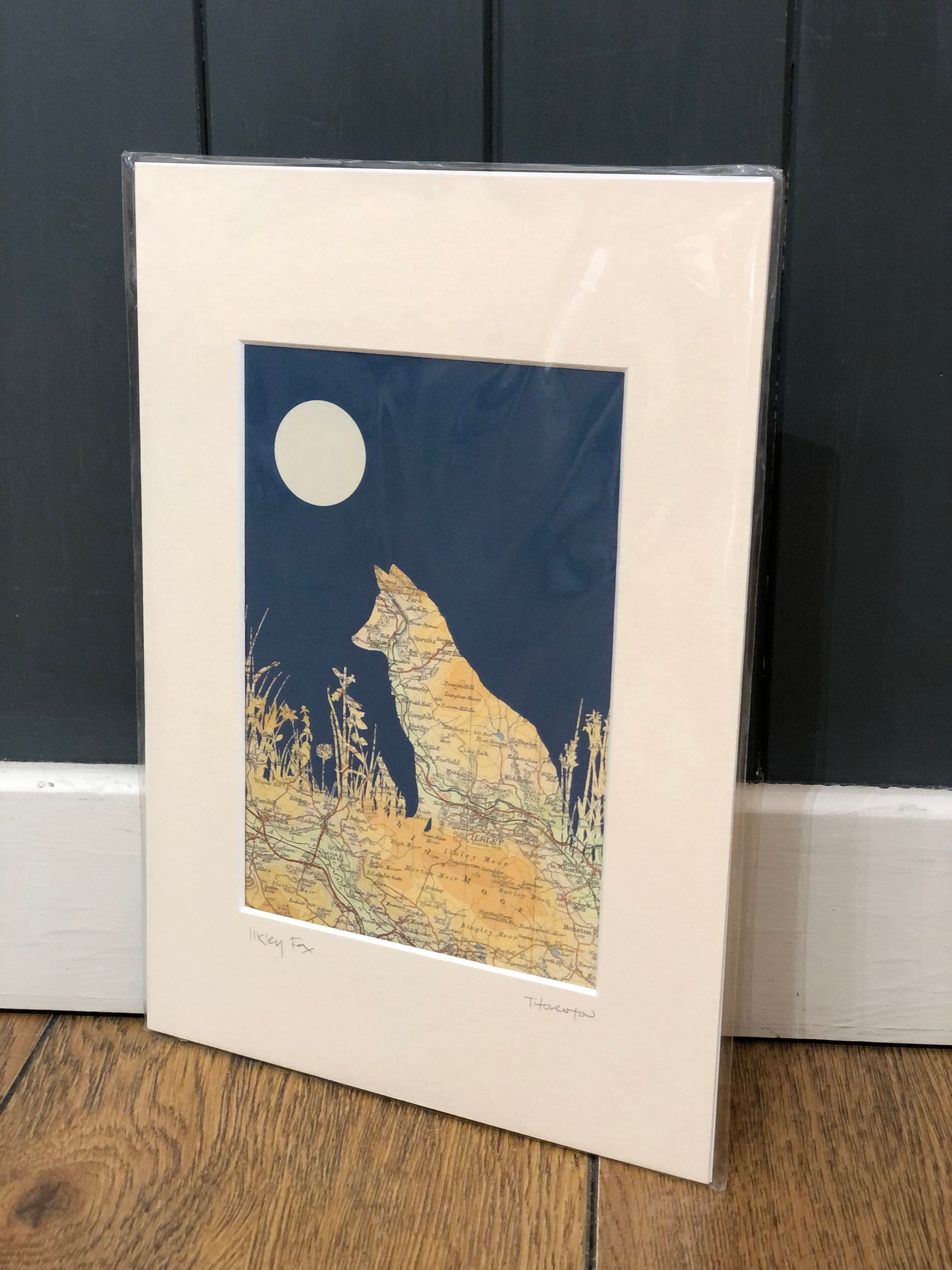 Framed Ilkley Fox Print