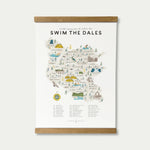 Load image into Gallery viewer, A3 Swim The Dales Print
