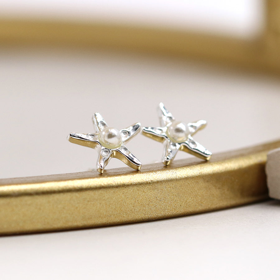 Silver Studs - Starfish