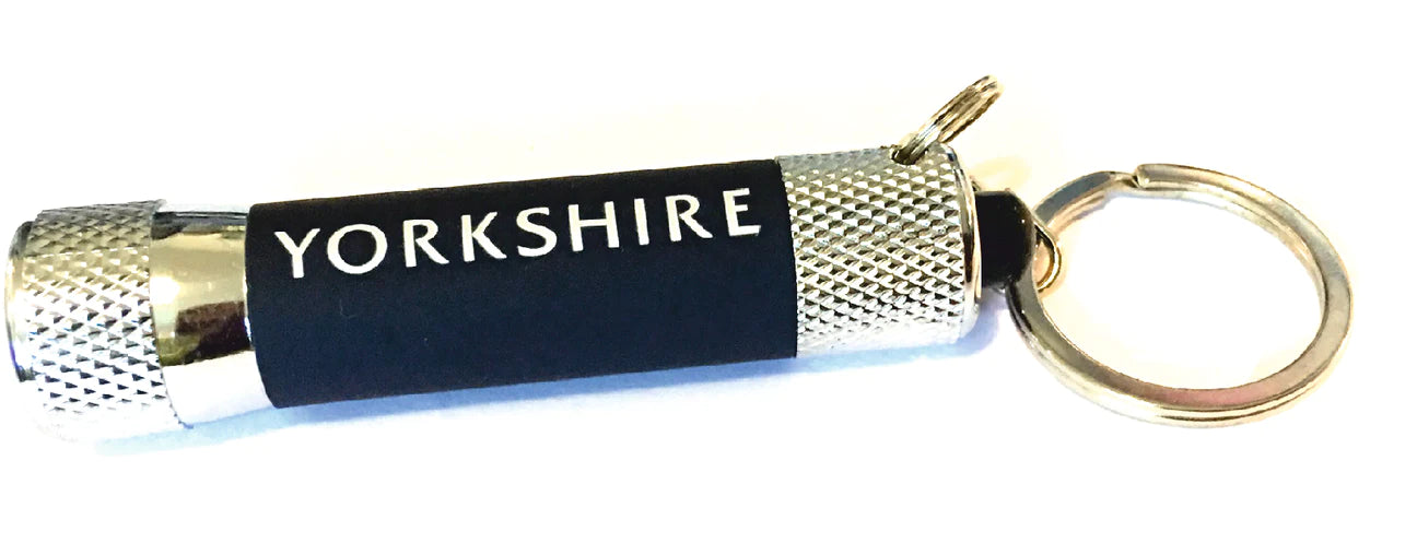 Yorkshire Rose Keyring LED Torch