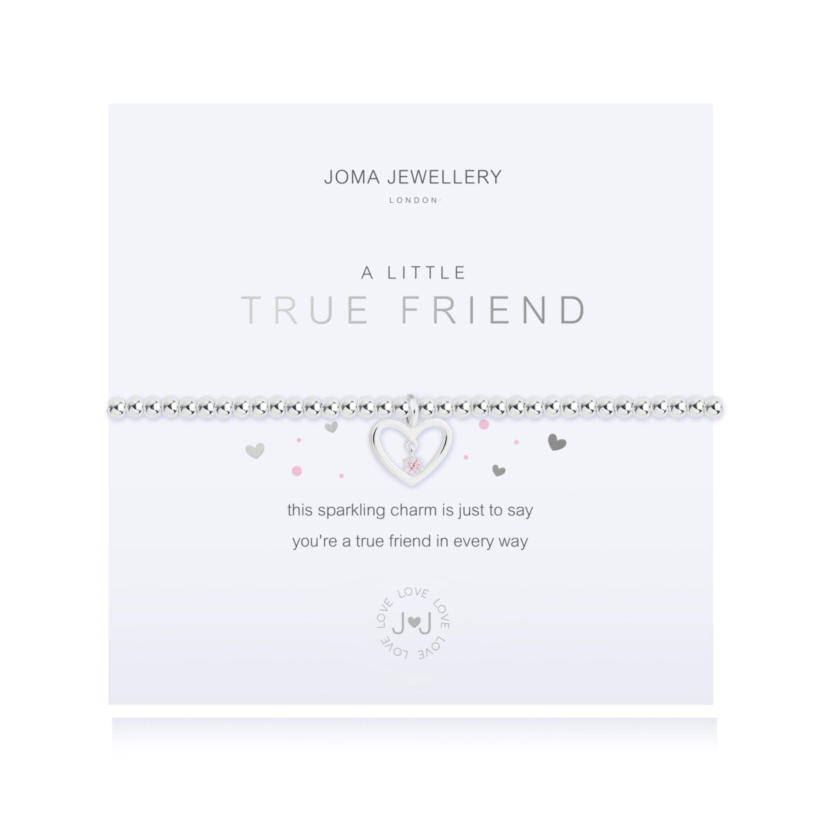 Joma Jewellery 'A Little' True Friend