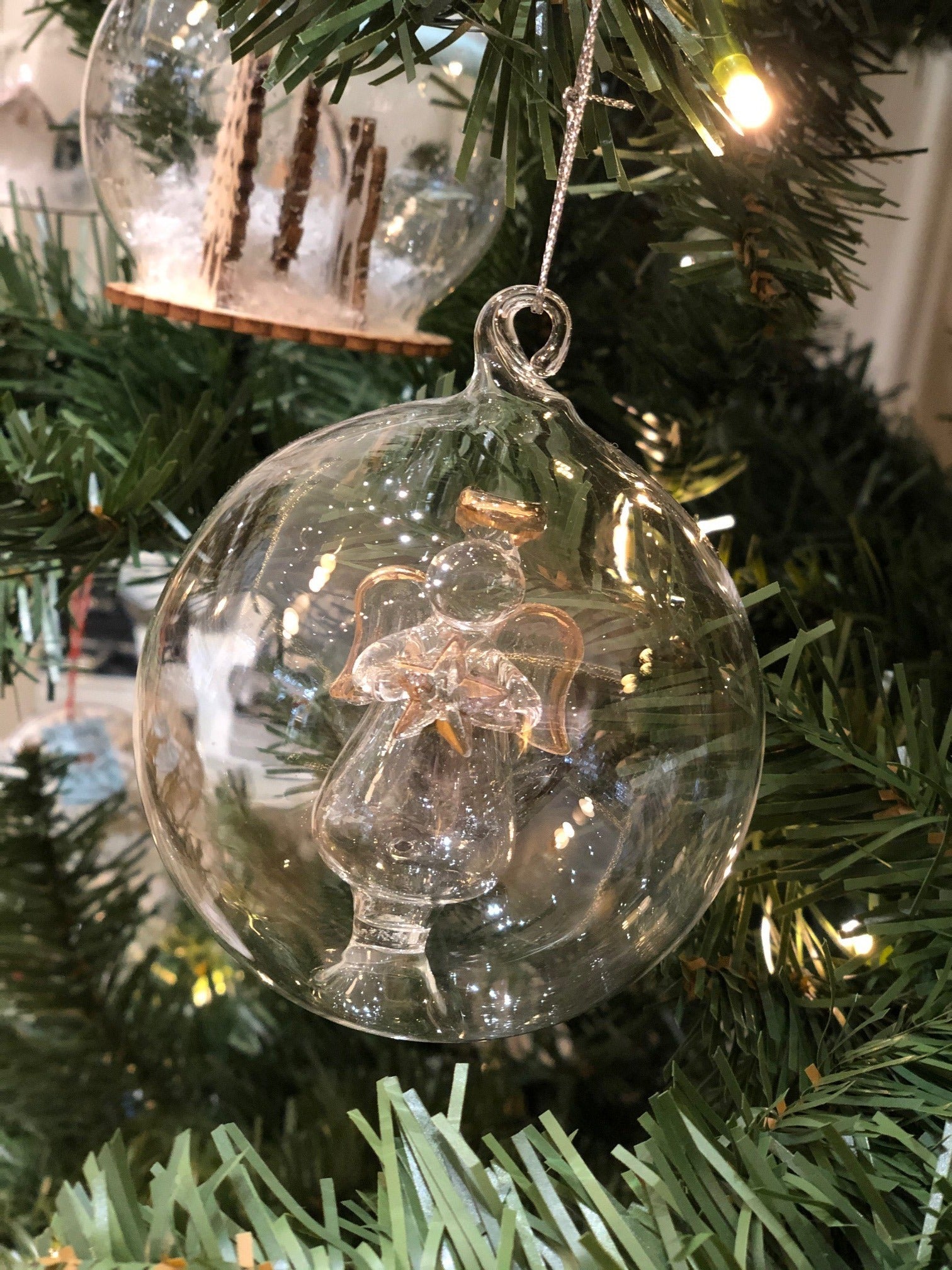 Glass Angel Bauble