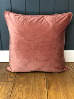 Load image into Gallery viewer, Velvet Ilkley Map Cushion
