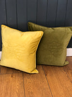 Load image into Gallery viewer, Velvet Ilkley Map Cushion
