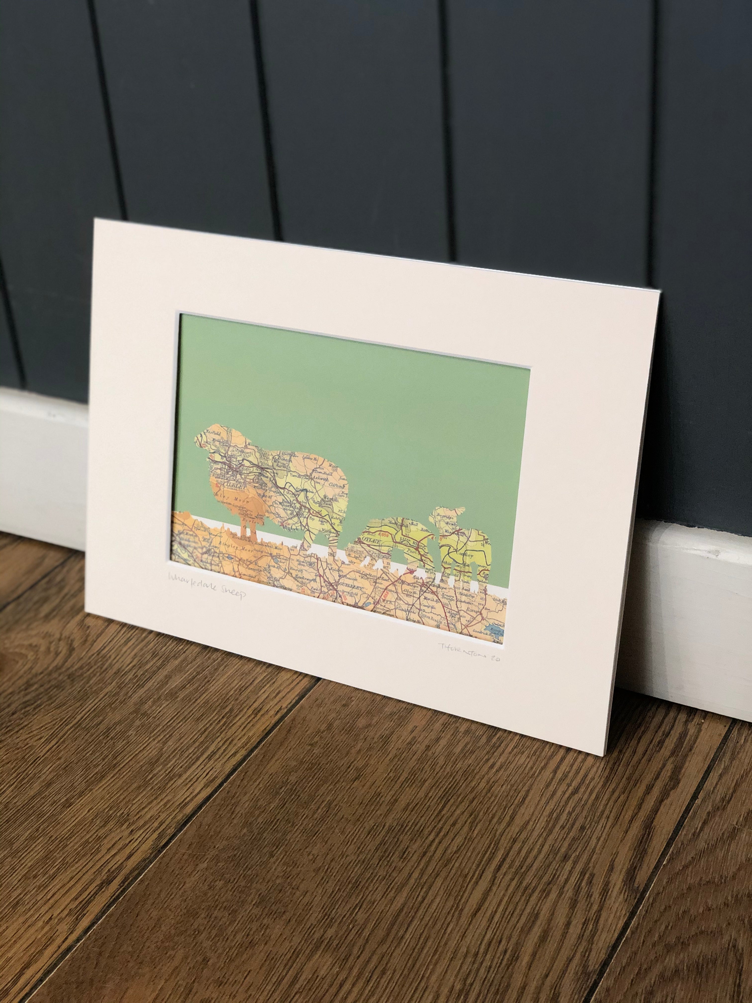Wharfedale Sheep Print