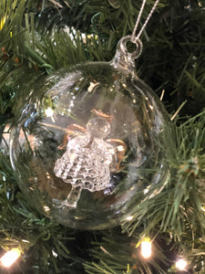 Glass Angel Bauble