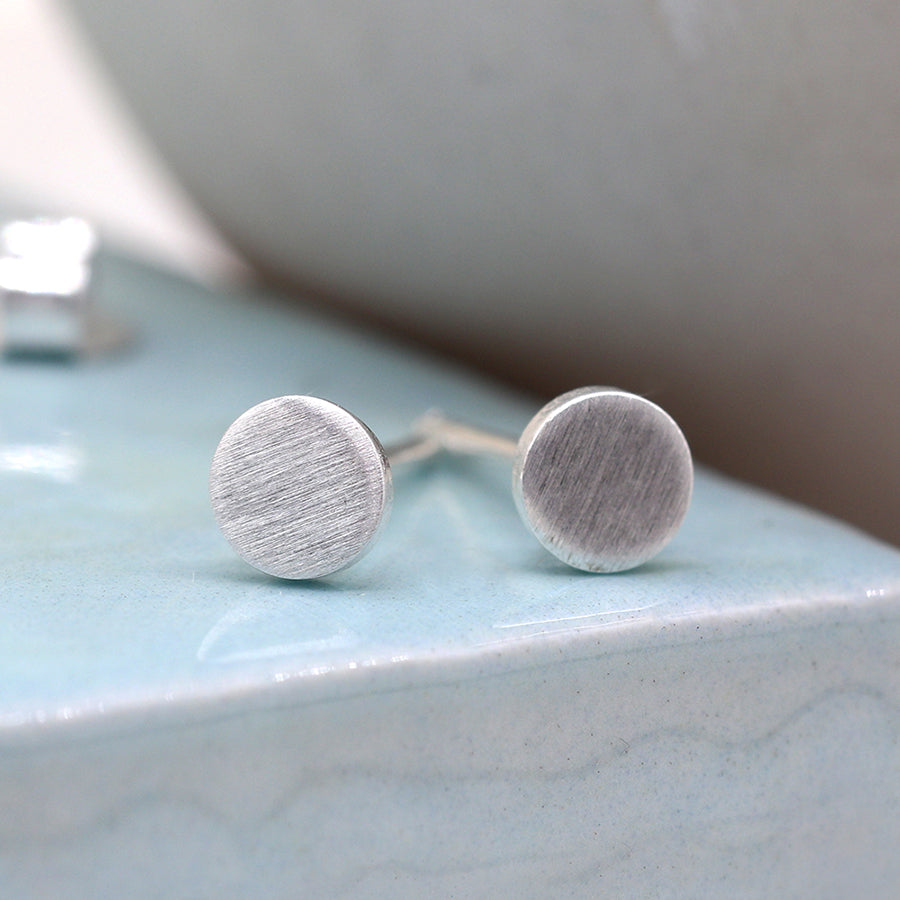 Silver Studs - Matt Dots