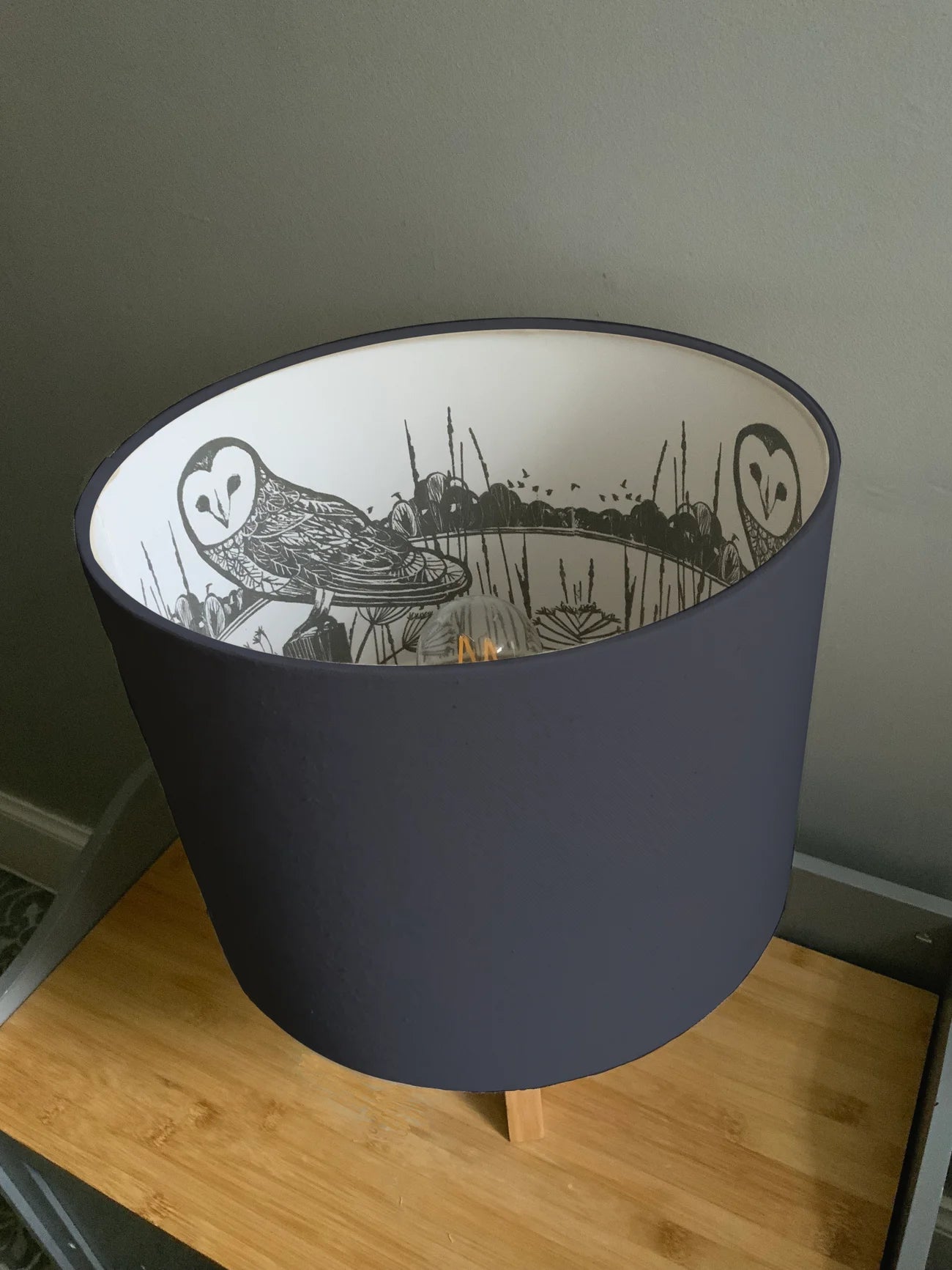 Barn Owl Lamp Shade