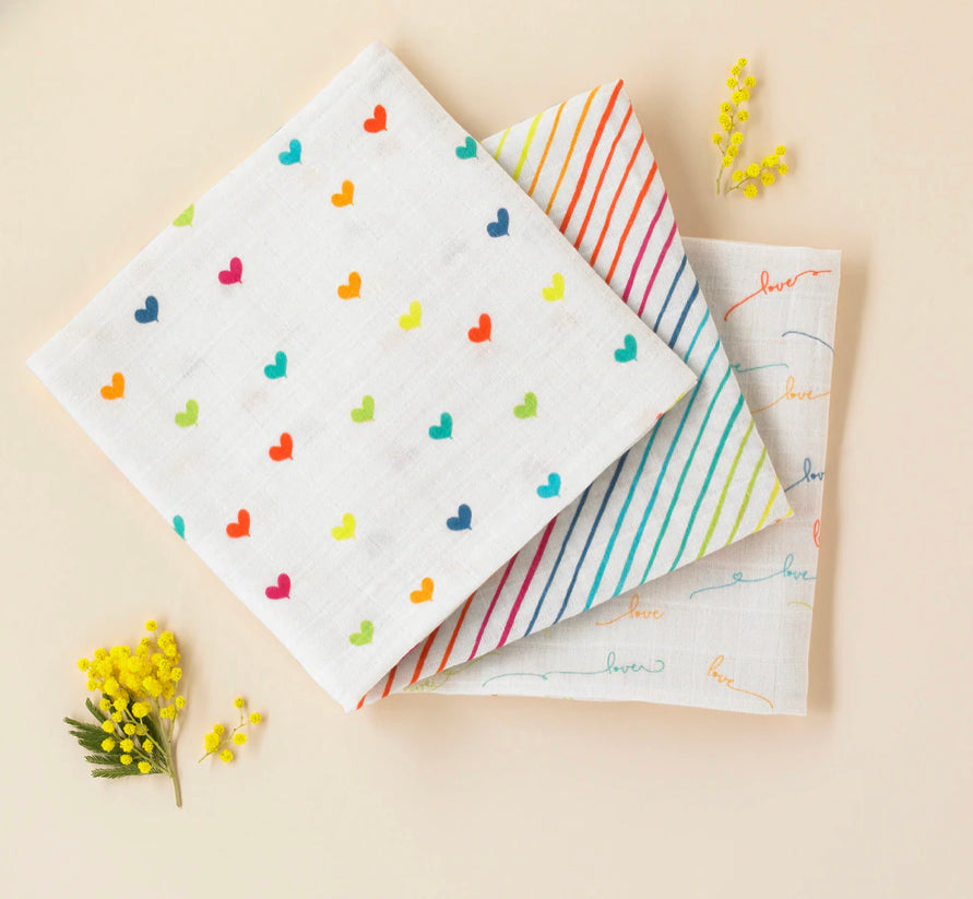 Baby Muslin Squares Set