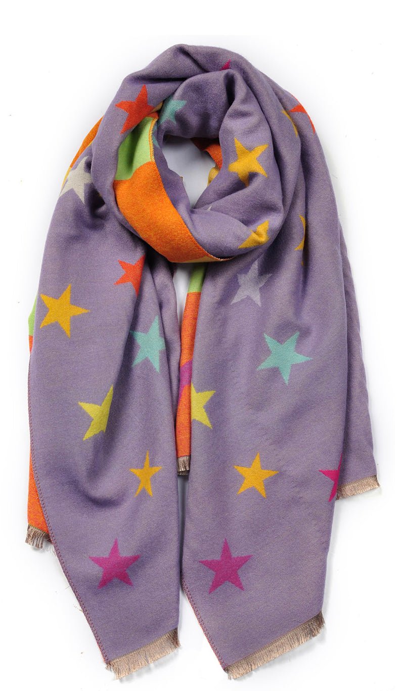 Star Cashmere Mix Scarf