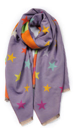 Load image into Gallery viewer, Star Cashmere Mix Scarf
