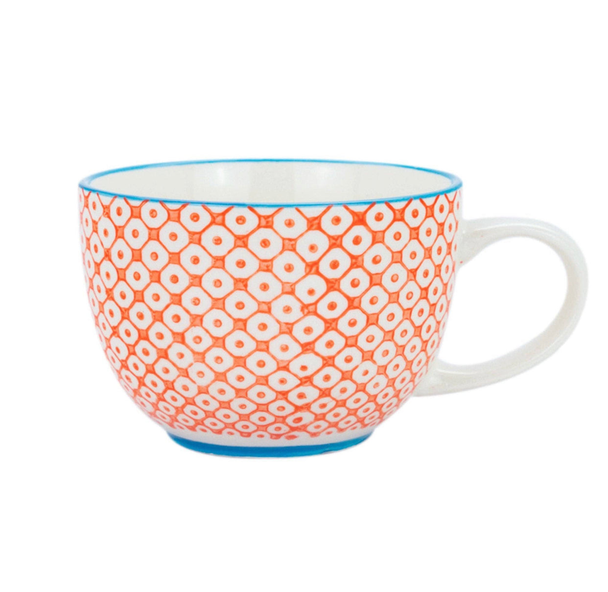 Patterned Cappuccino Cup