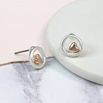 Load image into Gallery viewer, Earrings - Circle Studs
