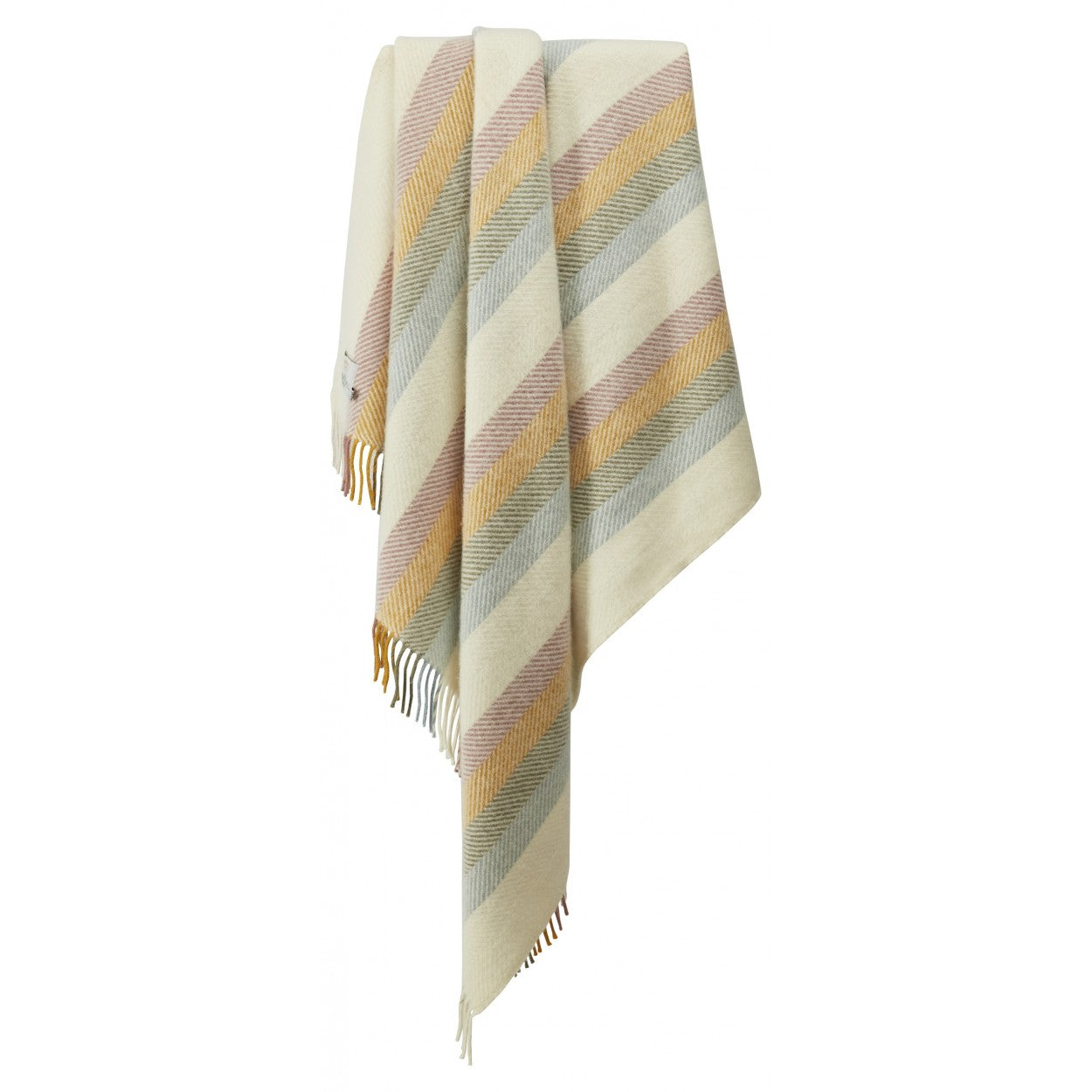Wool Blanket - Primrose Stripe