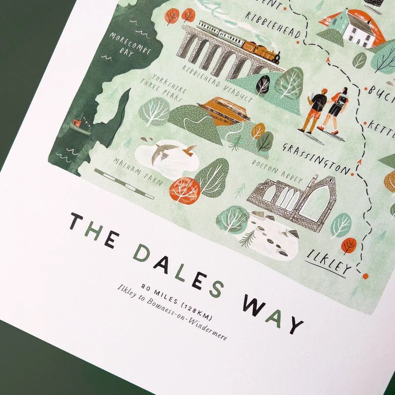 A3 The Dalesway Print