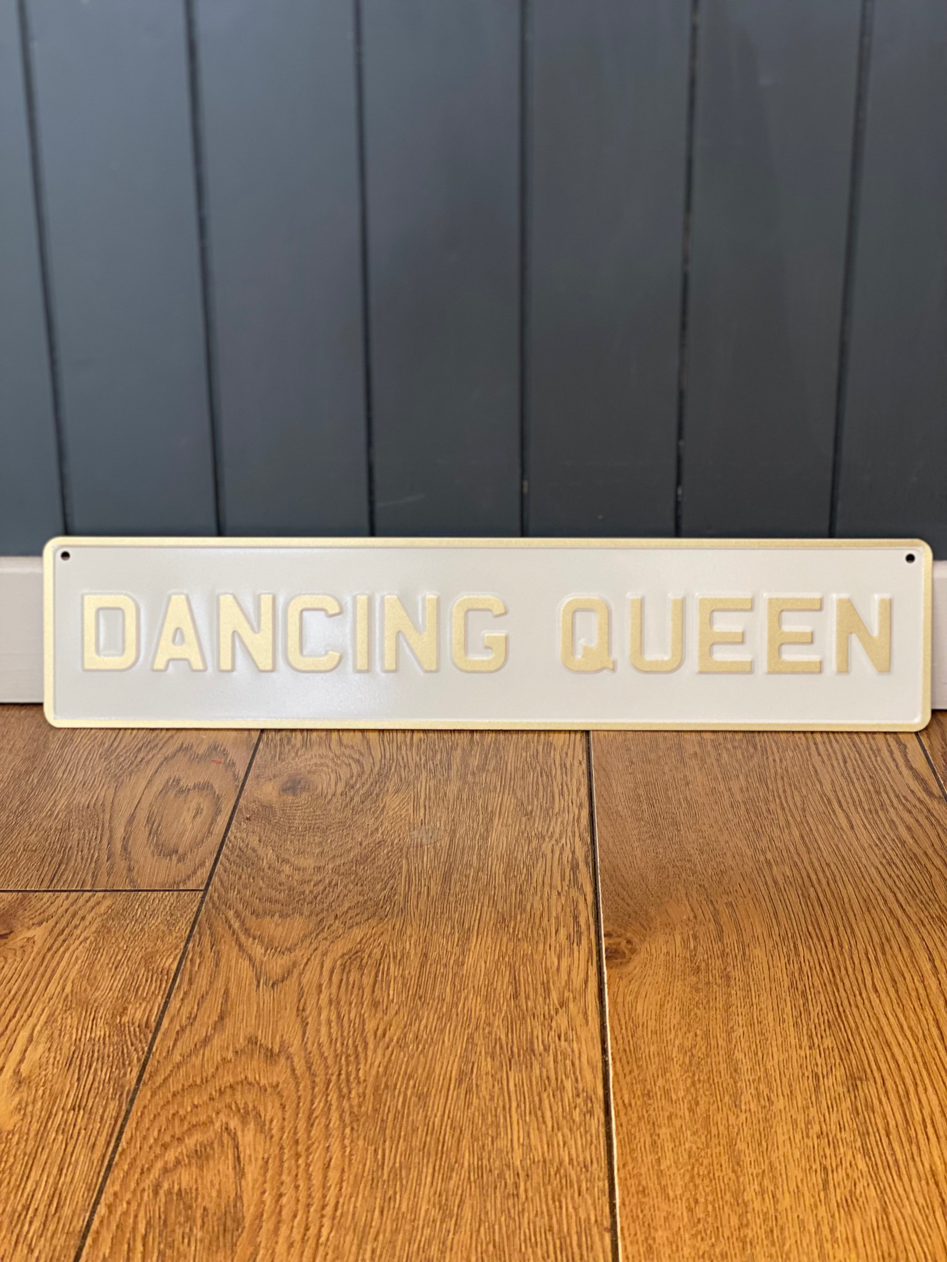 Kitchen Disco Enamel Sign