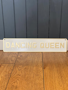 Kitchen Disco Enamel Sign