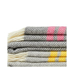 Load image into Gallery viewer, Wool Blanket - Fishbone

