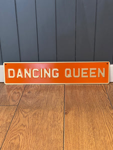 Kitchen Disco Enamel Sign
