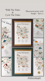 Load image into Gallery viewer, Walk The Dales - Framed
