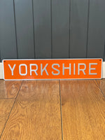 Load image into Gallery viewer, &#39;Yorkshire&#39; Enamel Sign
