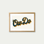 Load image into Gallery viewer, ‘Ow Do’ Framed Print
